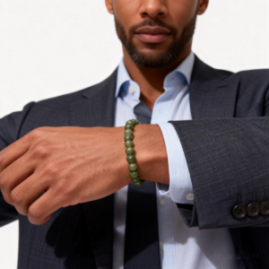 Minimalist green peridot bracelet for everyday wear-1
