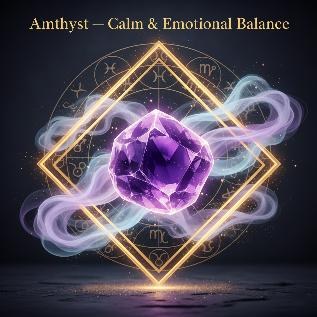 Amethyst — Calm & Emotional Balance
