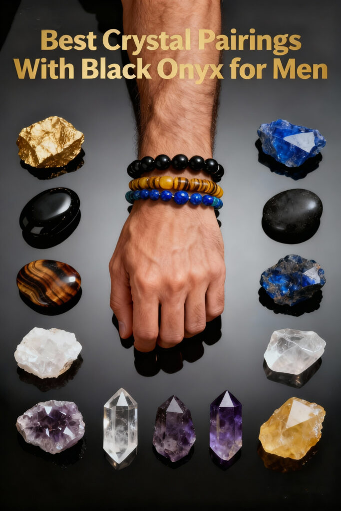 Best Crystal Pairings With Black Onyx for Men