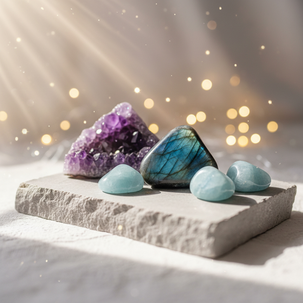Labradorite Amethyst