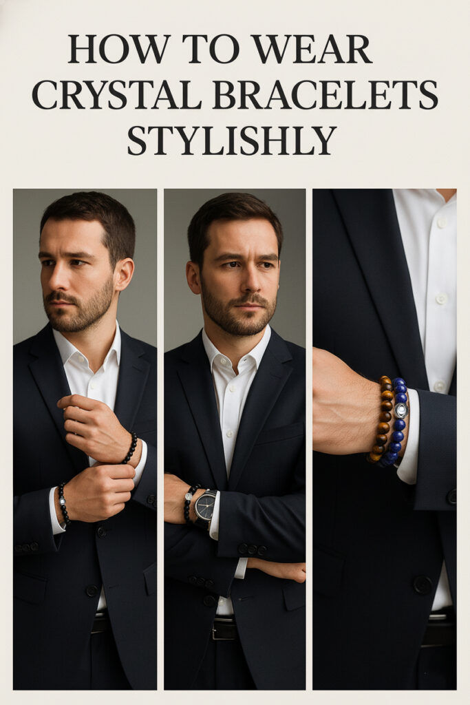 How to Wear Crystal Bracelets Stylishly