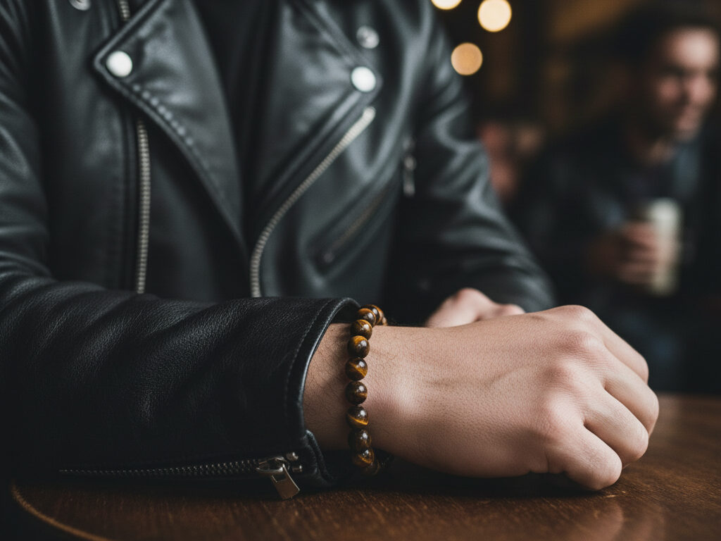 Men Wear Tiger Eye  Bracelets