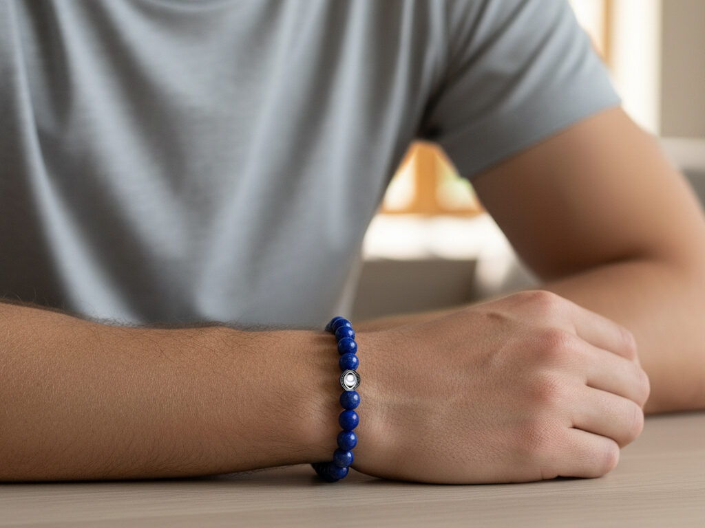 Men Wear Tiger Eye   Bracelets