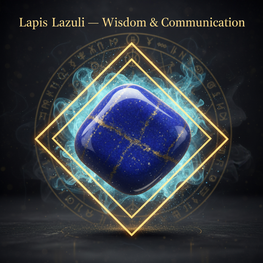 best crystals for men Lapis Lazuli — Wisdom & Communication