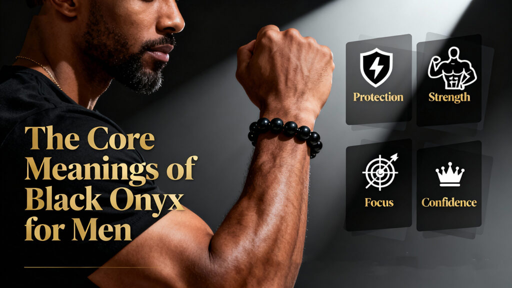 The Core Meanings of Black Onyx for Men