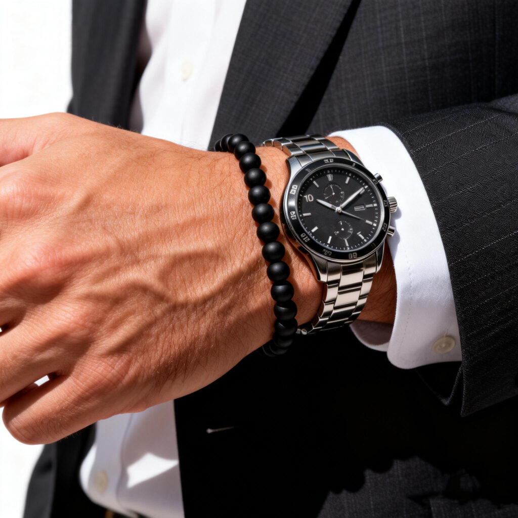 Business & Office Wear onyx bracelets