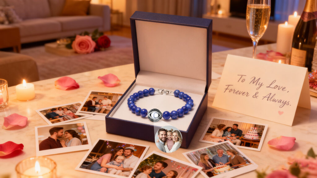 Choose a Custom Photo Projection Bracelet