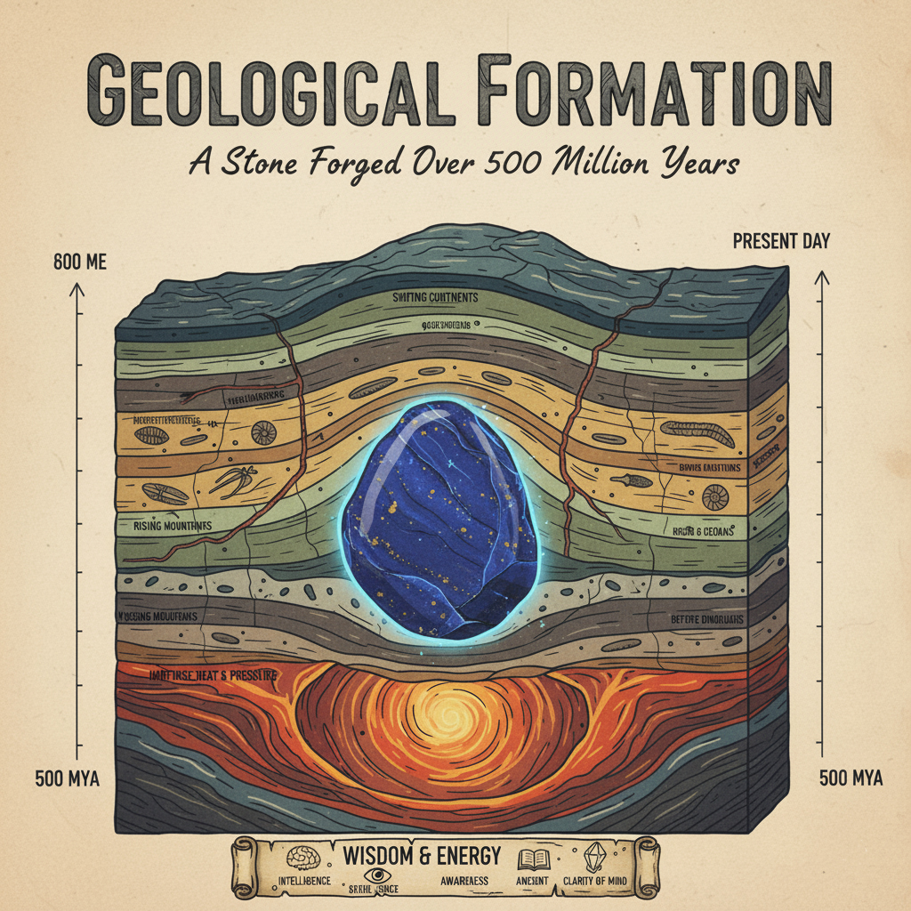 Geological Formation: A Stone Forged Over 500 Million Years