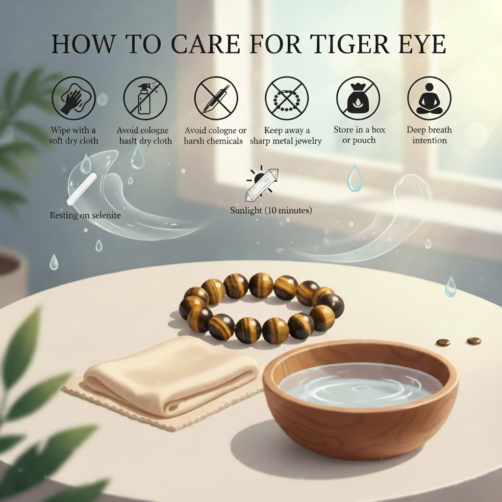 How to Care for Tiger Eye