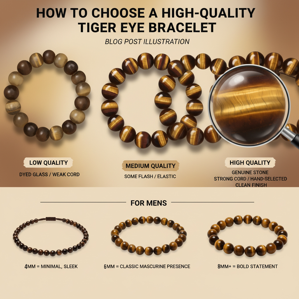 How to Choose a High-Quality Tiger Eye Bracelet