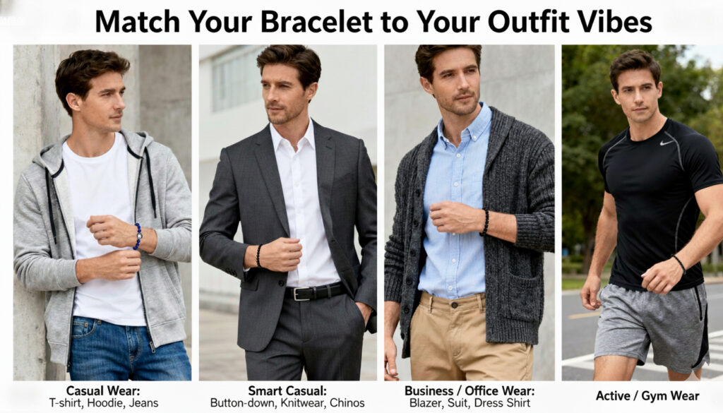 Match Your Bracelet to Your Outfit Vibes