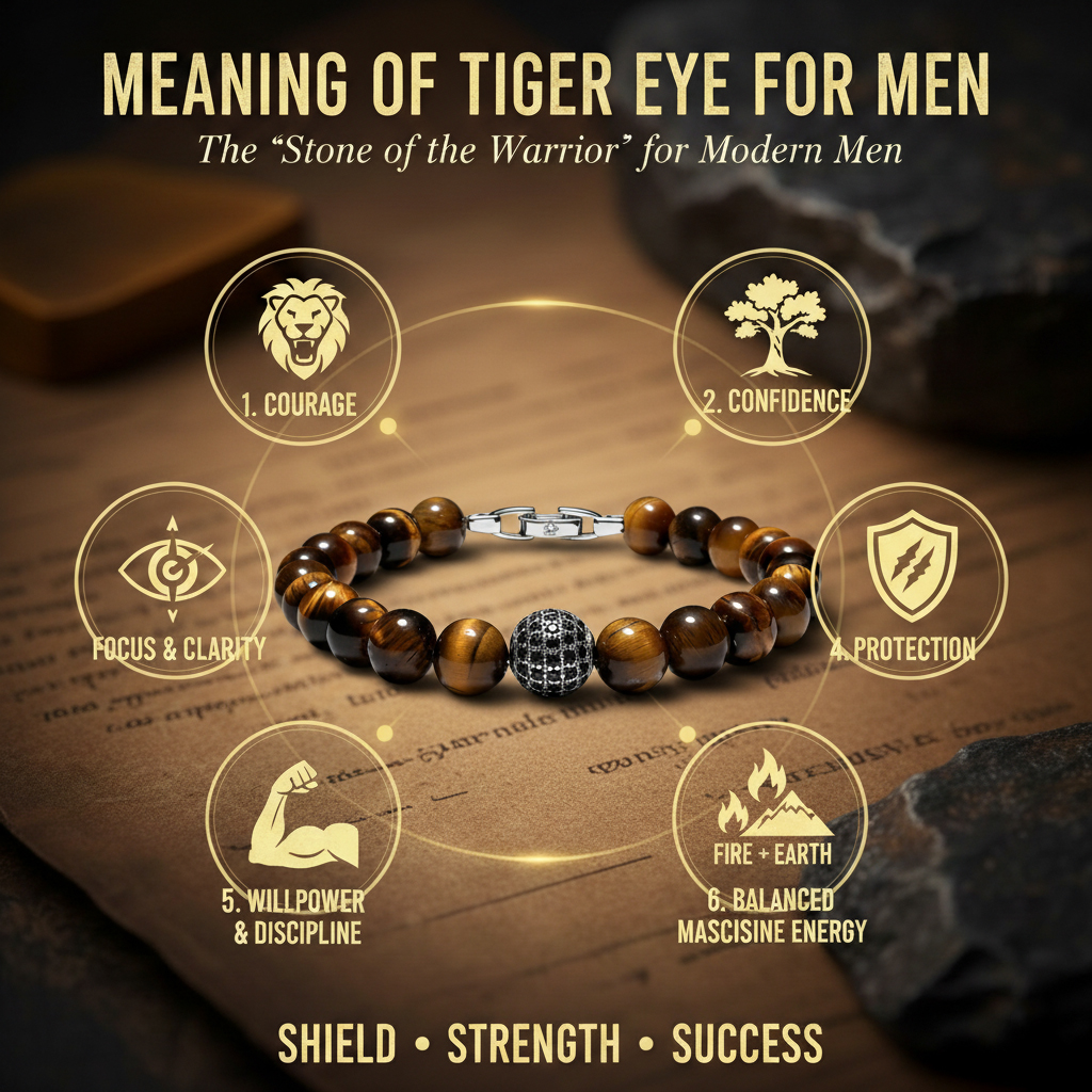 Tiger Eye Bracelet Meaning for Men