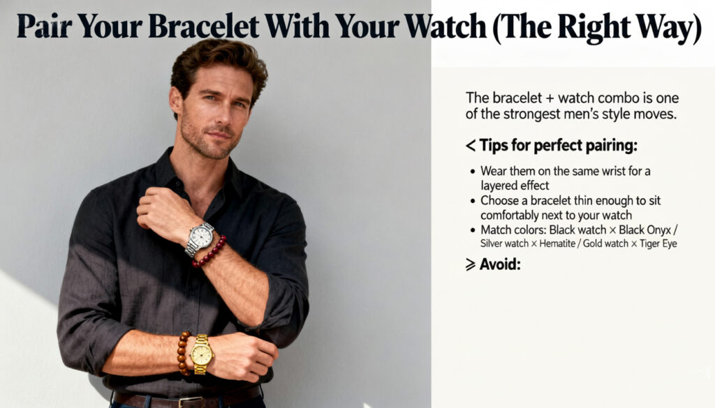 Pair Your Bracelet With Your Watch (The Right Way)