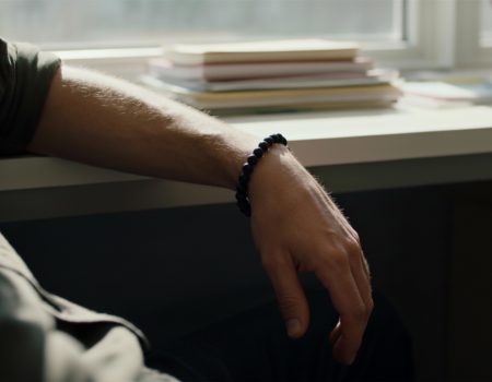 men wearing crystal bracelet daily